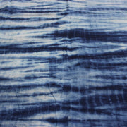 Handmade Tie Dye Natural Cotton Shibori Indigo Blue Fabric